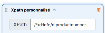 Exemple du chemin de localisation dans l'en-t&ecirc;te ou le pied de page